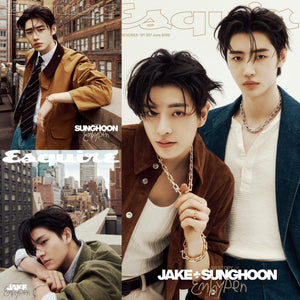 ESQUIRE Korea Magazine - ENHYPEN JAKE & SUNGHOON June 2025