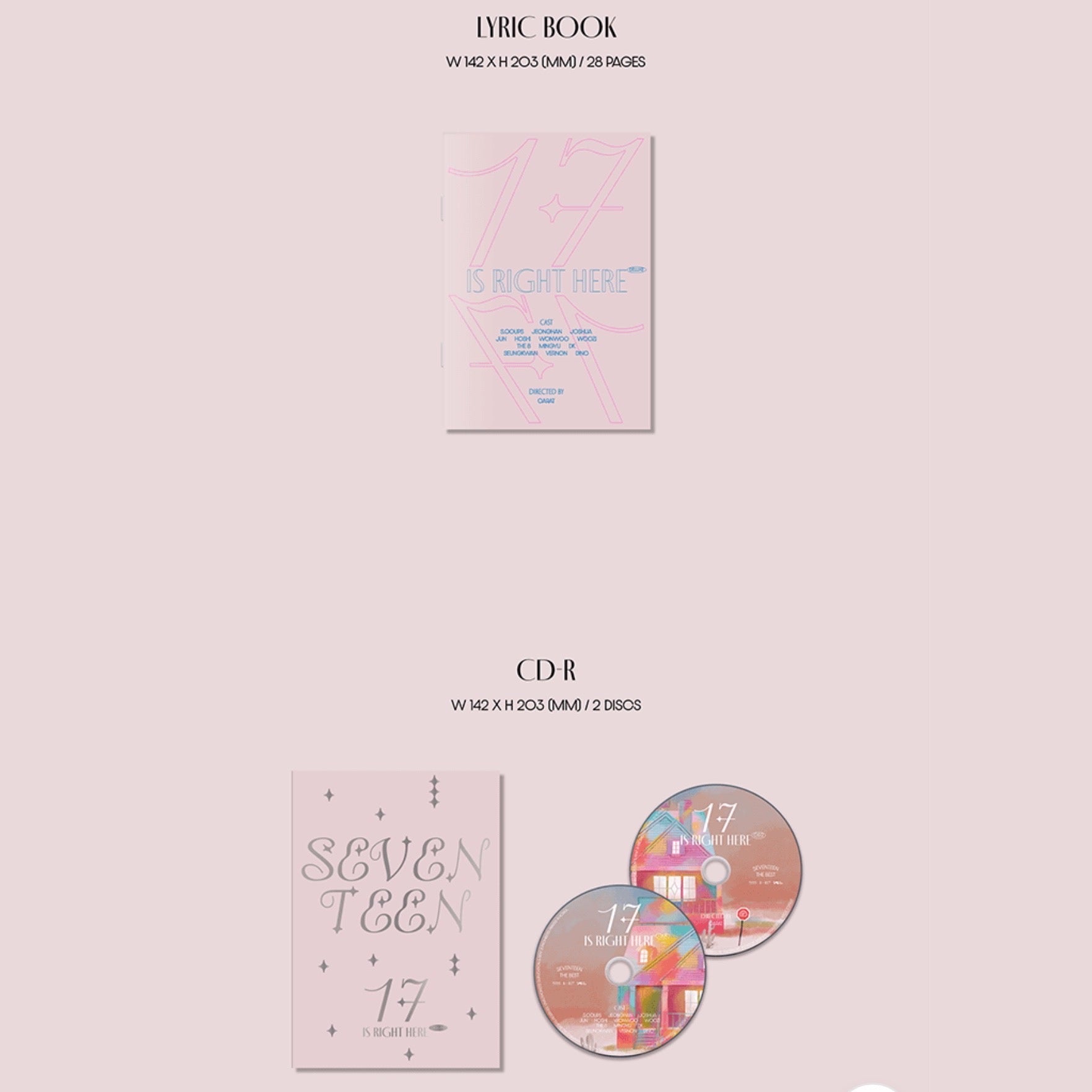 SEVENTEEN - 17 IS RIGHT HERE DELUXE Version – K-STAR