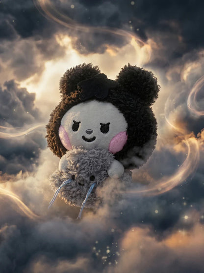 ATEEZ x Line Friends Official MIGHTEEZ Plush Doll WEATHER FAIRY Ver (Pre Order MID OCTOBER 2026)