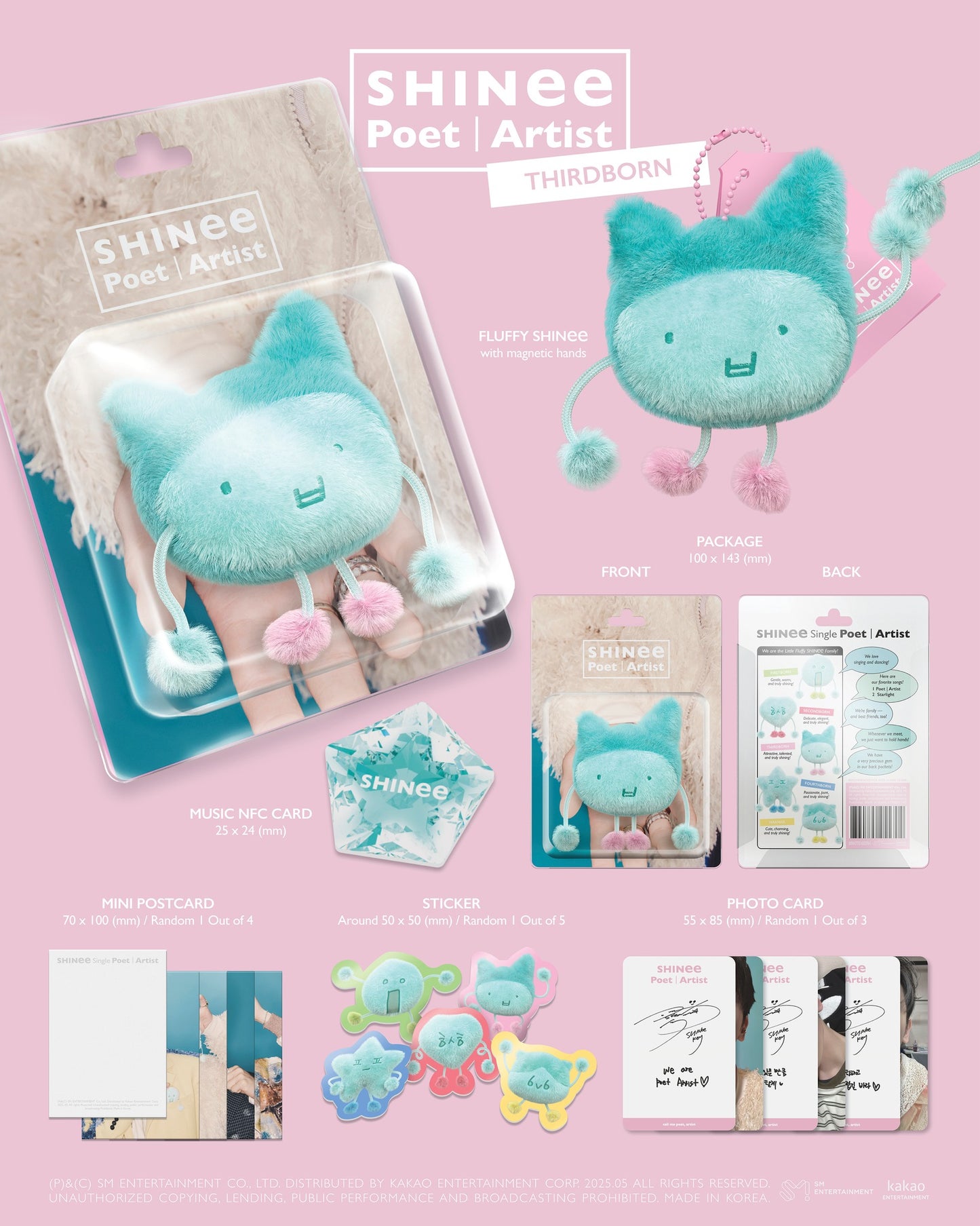 SHINee - POET | ARTIST Single Album FLUFFY SHINee Ver