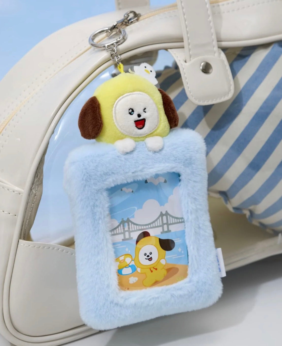 BT21 Official BUSAN Photocard Holder Keyring