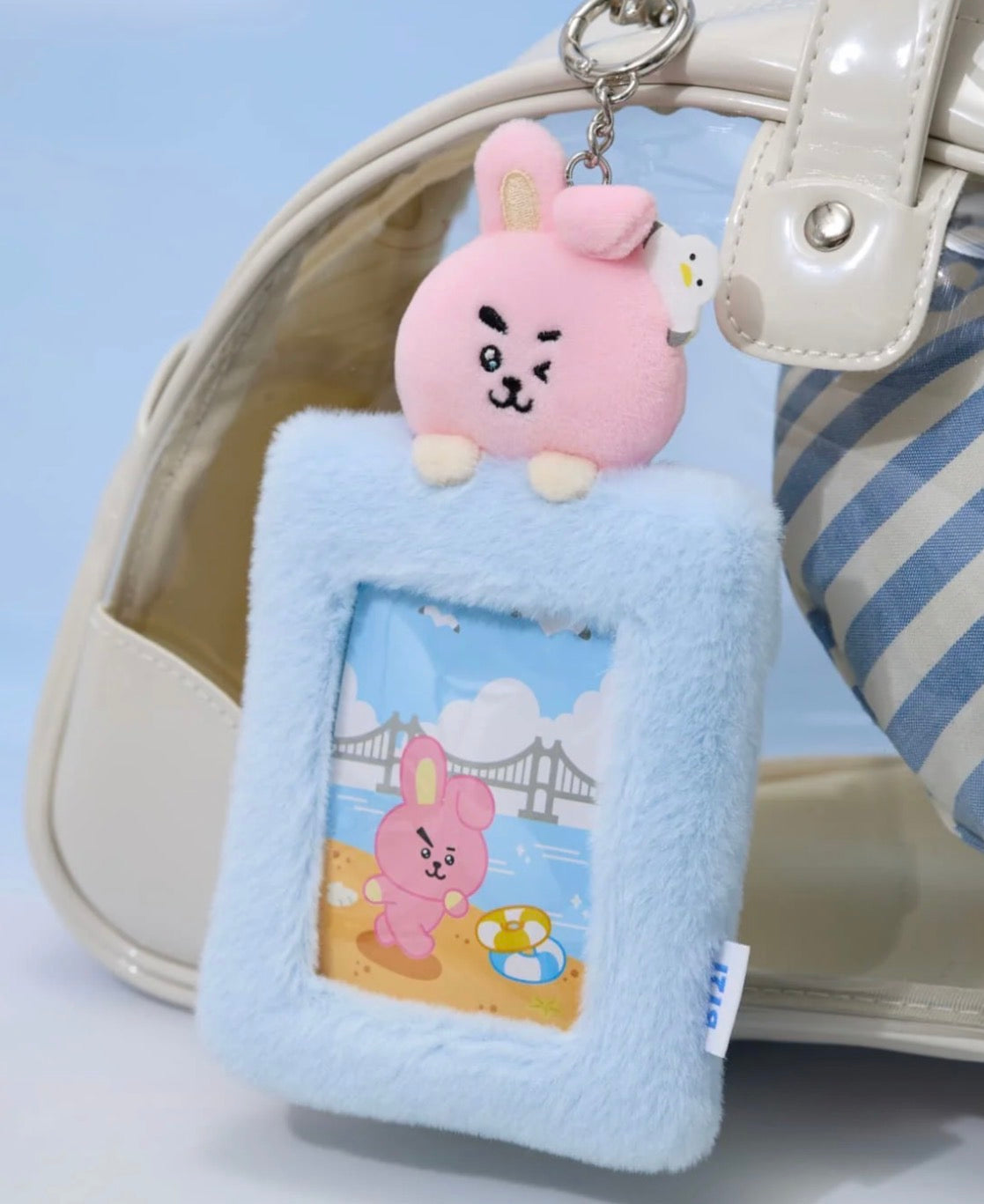 BT21 Official BUSAN Photocard Holder Keyring