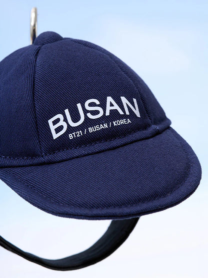 BT21 Official BALL CAP KEYRING BUSAN