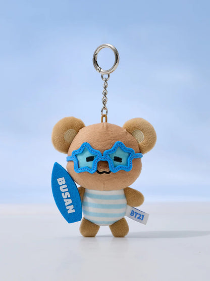 BT21 Official BUSAN VACATION Plush Keyring (Pre-Order)