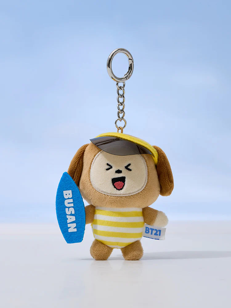 BT21 Official BUSAN VACATION Plush Keyring (Pre-Order)