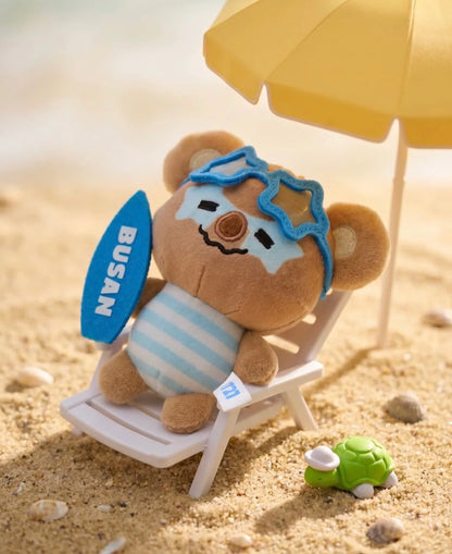 BT21 Official BUSAN VACATION Plush Keyring (Pre-Order)