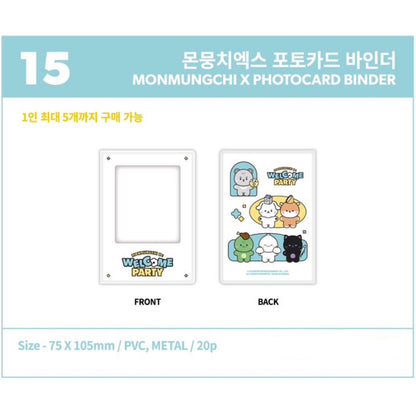 MONSTA X - MONMUNGCHI X : WELCOME PARTY Pop Up Store Official MD