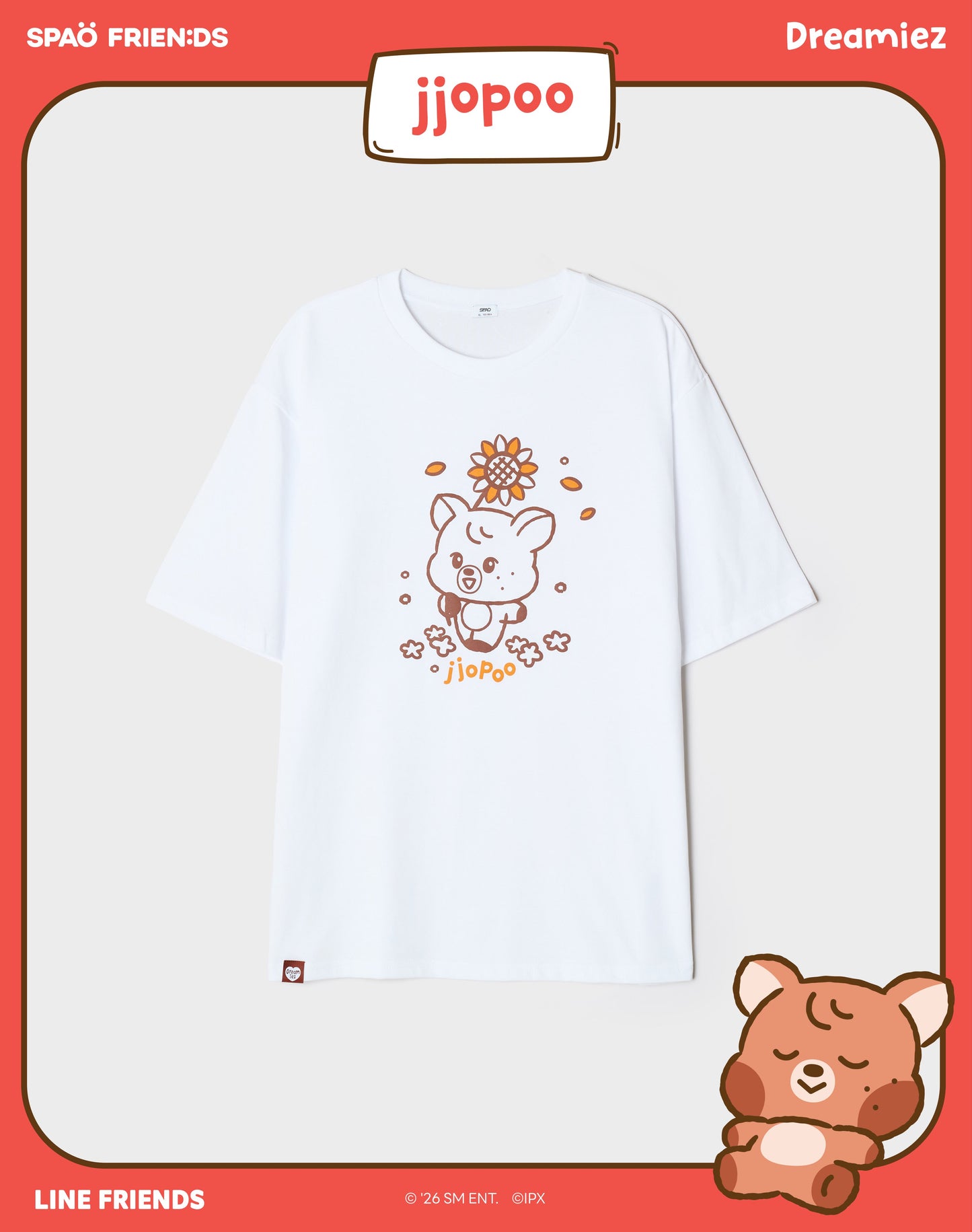 SPAO x DREAMIEZ Collection Official MD T-SHIRT (PRE ORDER AUGUST 2026)