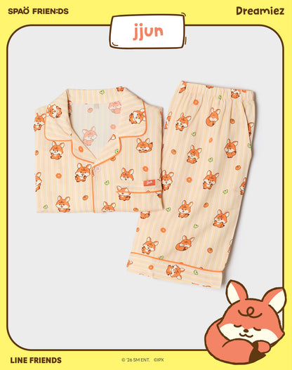 SPAO x DREAMIEZ Collection Official MD SHORT SLEEVE PAJAMA SET (PRE ORDER AUGUST 2026)
