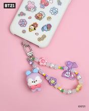 BT21 minini Official Beads Strap Keyring Lovely Ver