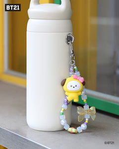 BT21 minini Official Beads Strap Keyring Lovely Ver