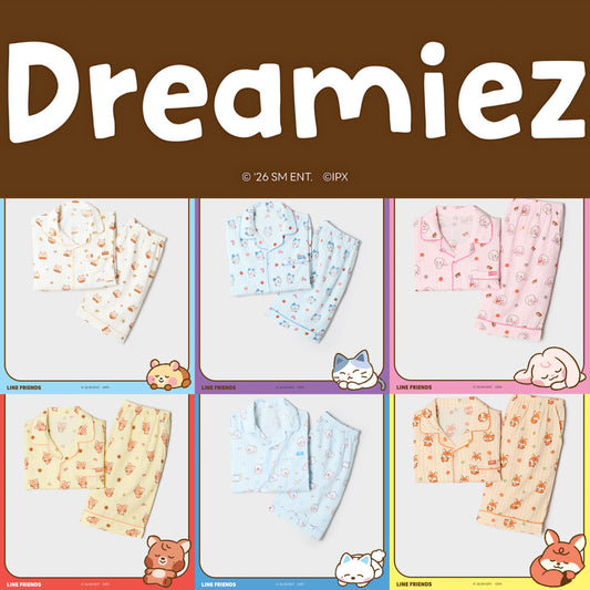 SPAO x DREAMIEZ Collection Official MD SHORT SLEEVE PAJAMA SET (PRE ORDER AUGUST 2026)