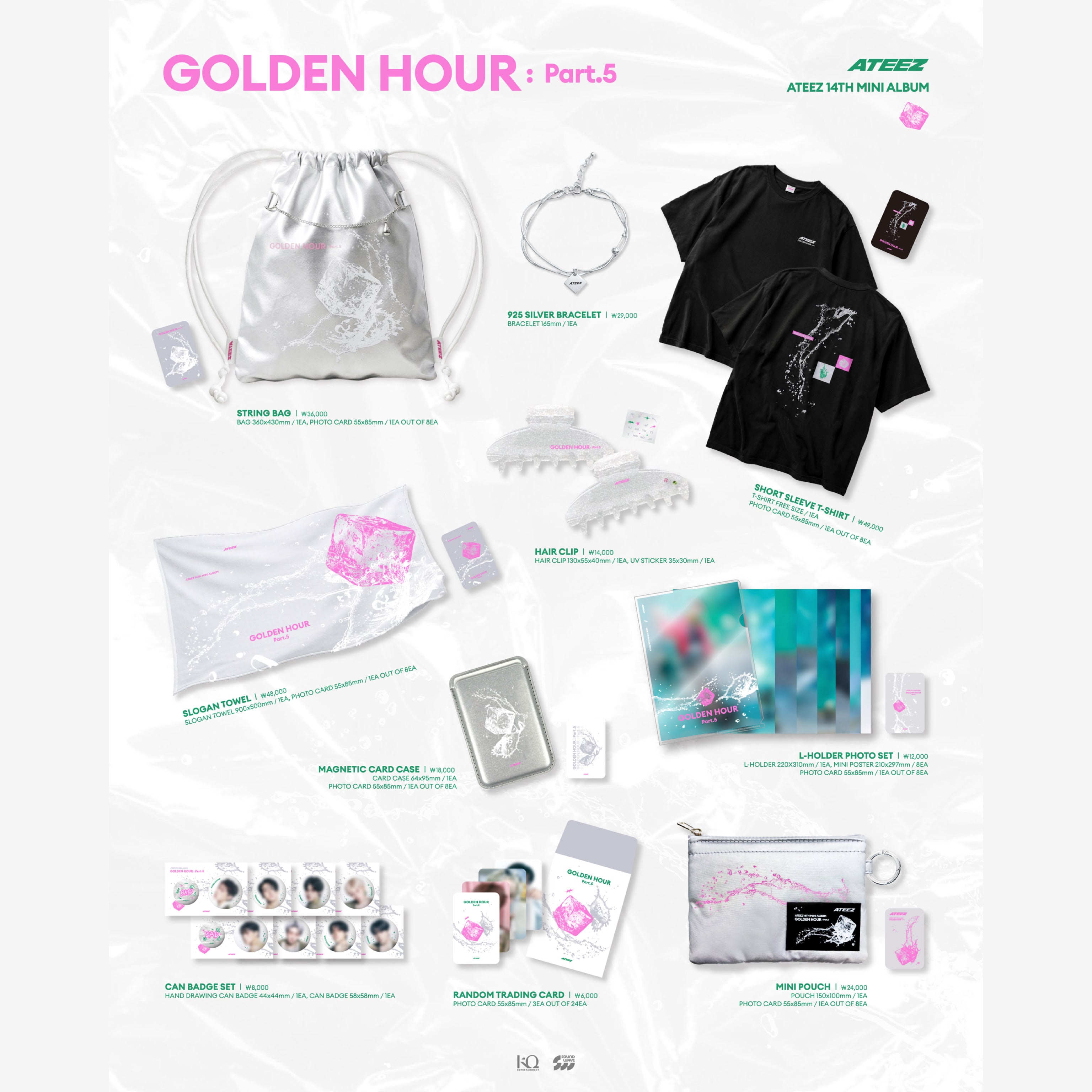 ATEEZ GOLDEN HOUR Part.5 POP-UP Store OFFICIAL MD – K-STAR
