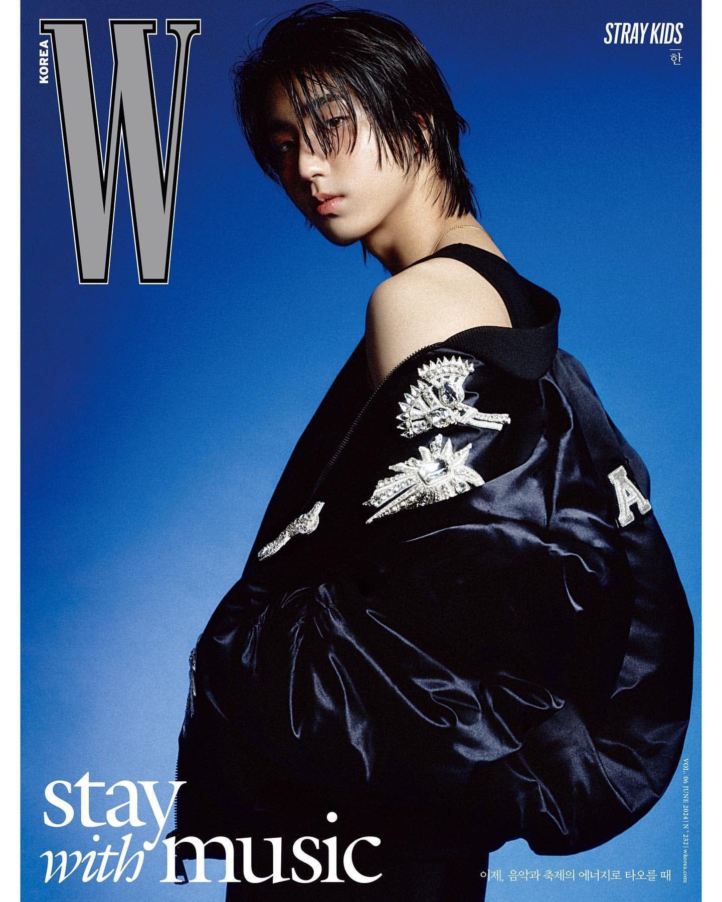 STRAY KIDS W Korea Magazine June 2024 – K-STAR