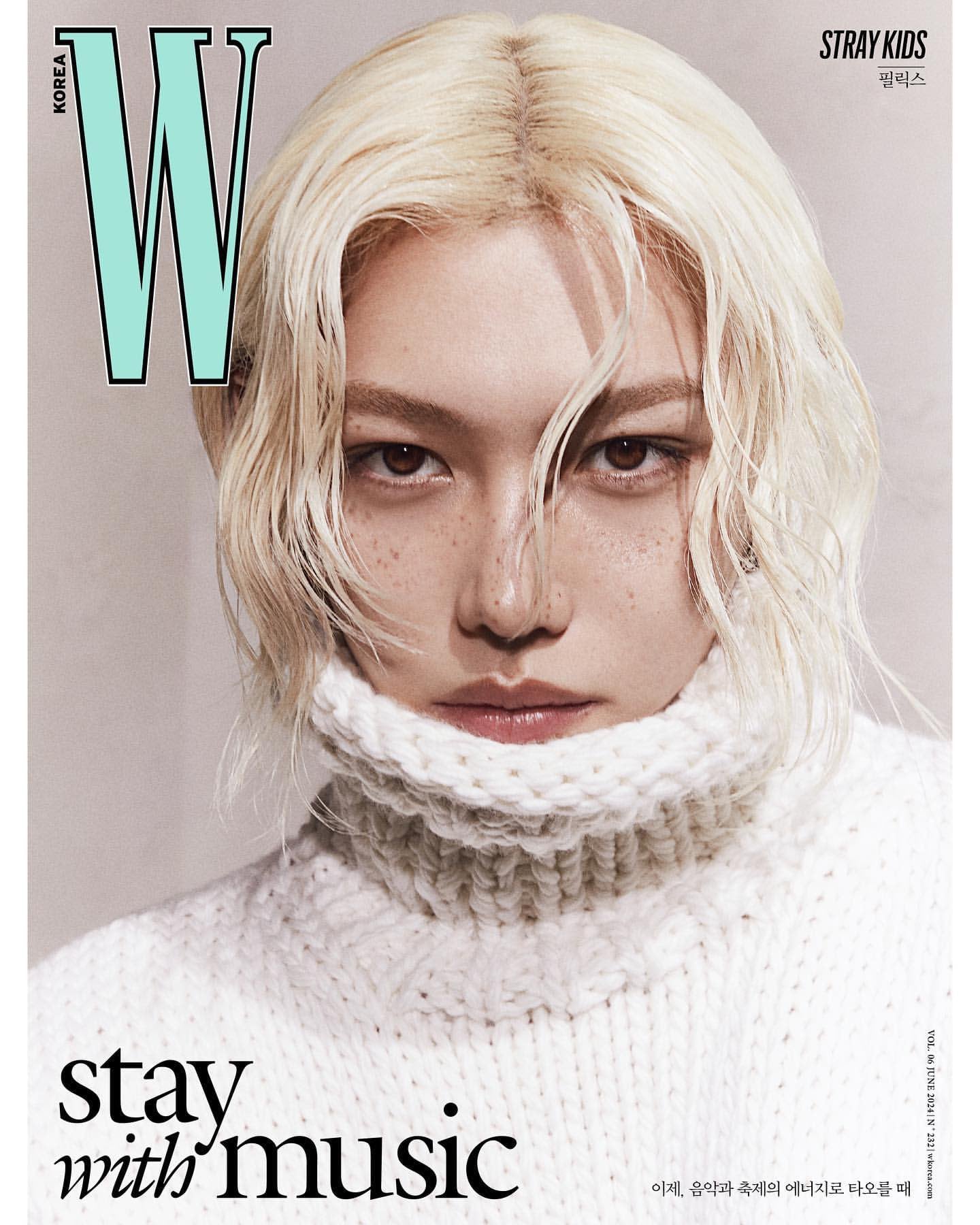 STRAY KIDS W Korea Magazine June 2024