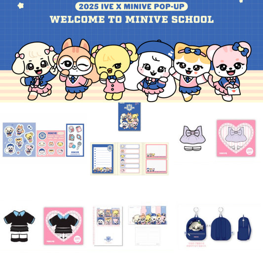 IVE x MINIVE POP-UP Store MINIVE SCHOOL Official MD