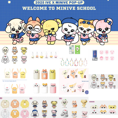 IVE x MINIVE POP-UP Store MINIVE SCHOOL Official MD (Pre-Order September)
