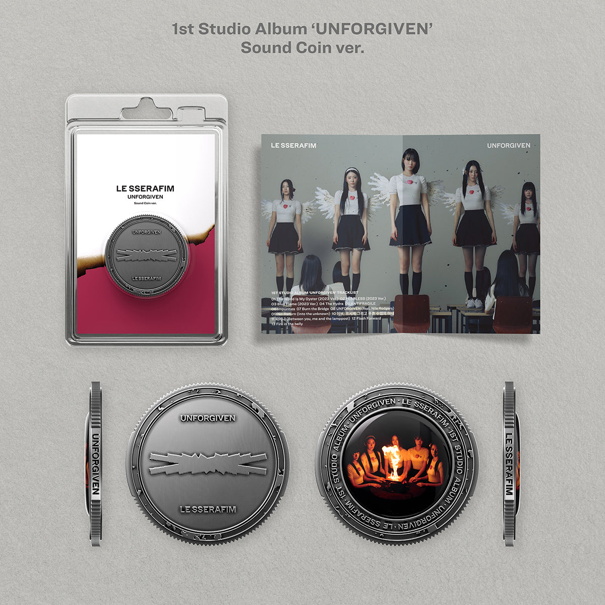 LE SSERAFIM Official SOUND COIN Album