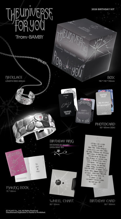 PLAVE 2026 BIRTHDAY KIT The Universe For You from BAMBY Official MD
