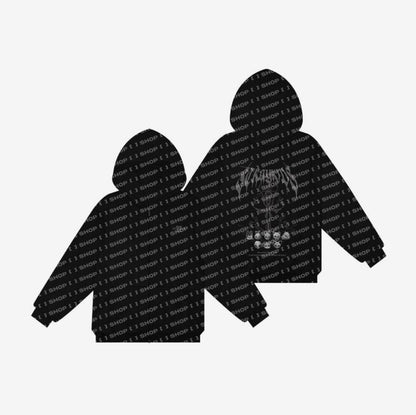 STRAY KIDS Official EVIL SKZOO HOOD ZIP-Up World Tour dominATE