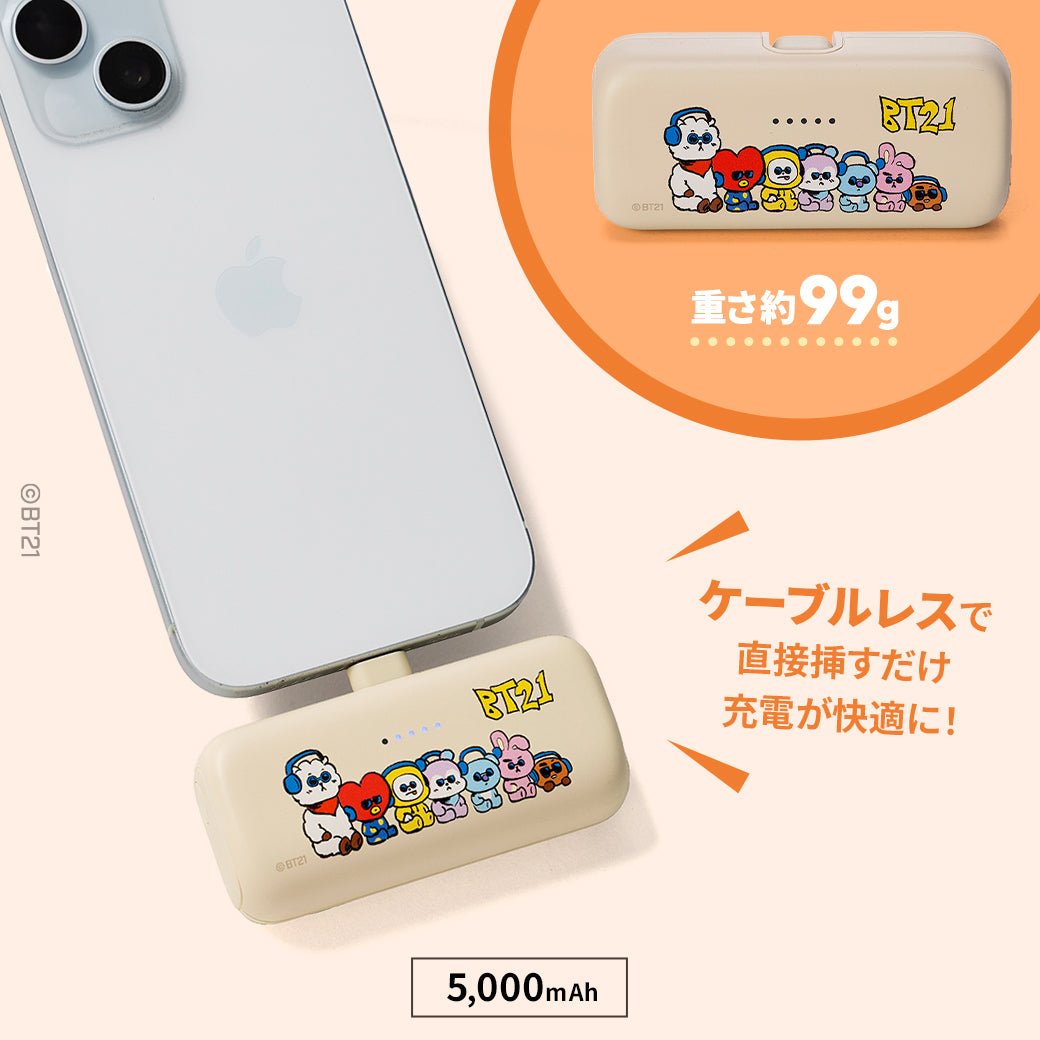 BT21 JAPAN Official Mobile Battery (5000mAh)