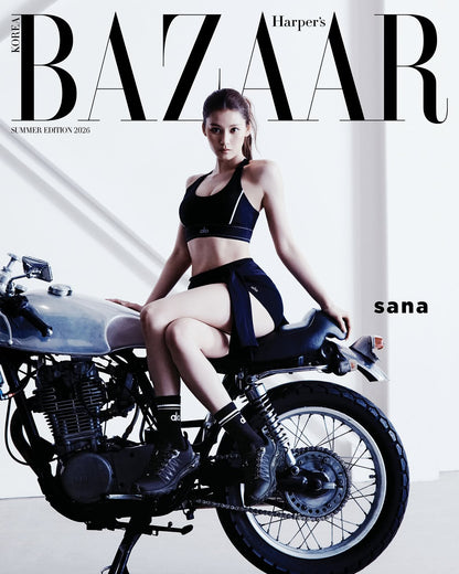BAZAAR Magazine TWICE SANA Summer Edition 2026
