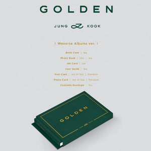 BTS JUNGKOOK - GOLDEN ALBUM