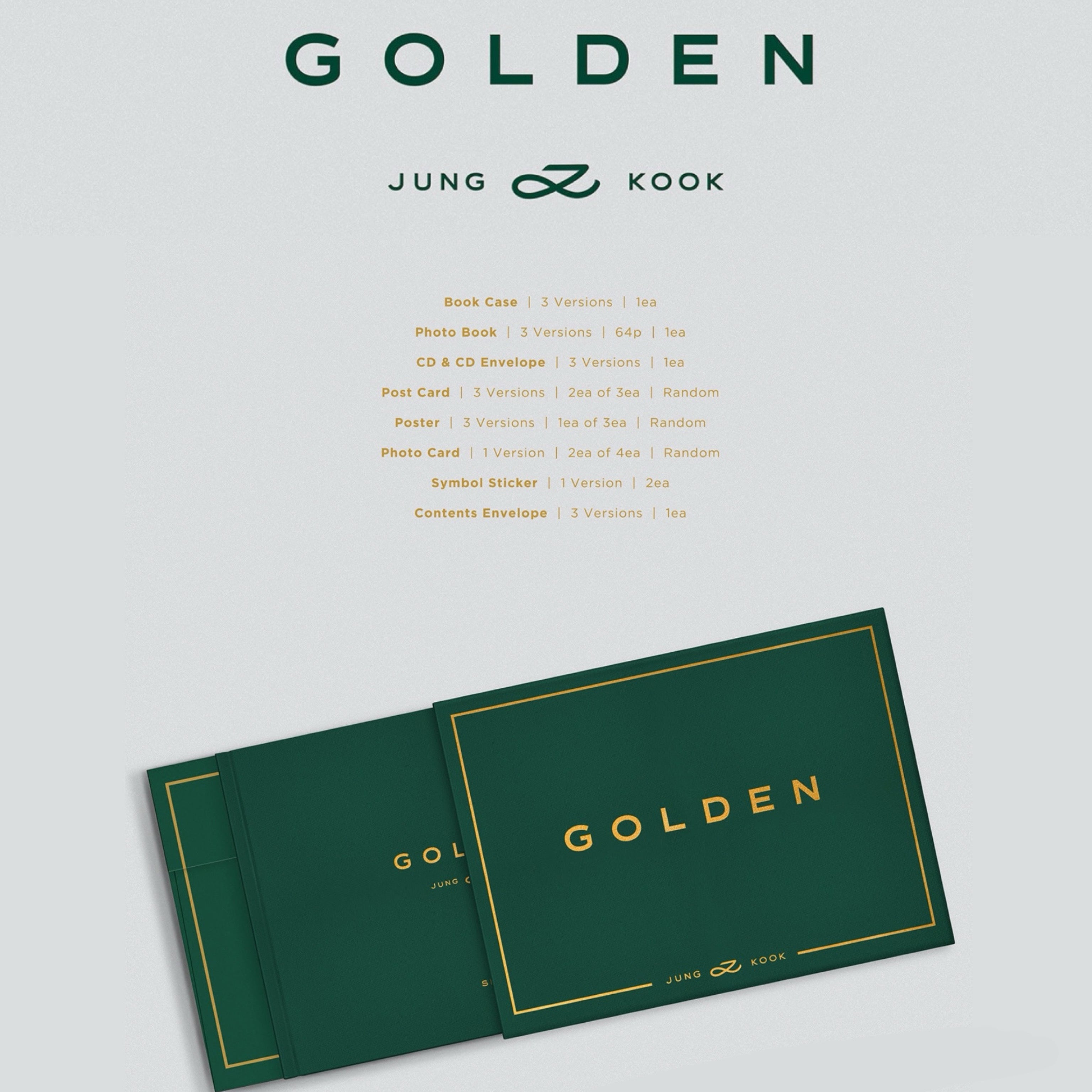 BTS JUNGKOOK - GOLDEN 1st Solo Album (You Can Choose Ver) – K-STAR