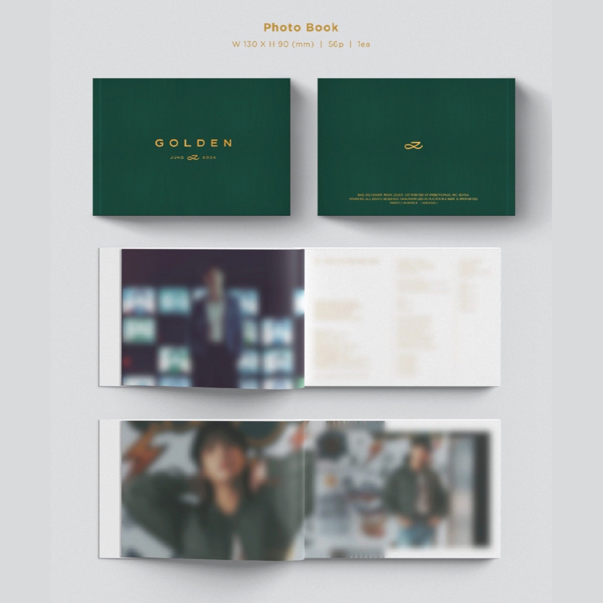 BTS JUNG KOOK - GOLDEN (Weverse Albums)