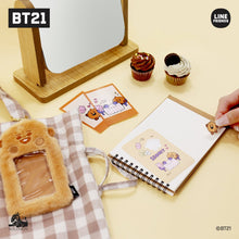 [BT21 JAPAN] BT21 Fur Photocard Holder Keyring - K-STAR