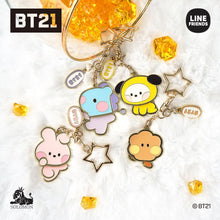 BT21 Official Minini Metal YuraYura Moving Keychain - K-STAR