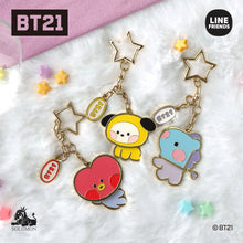 BT21 Official Minini Metal YuraYura Moving Keychain - K-STAR