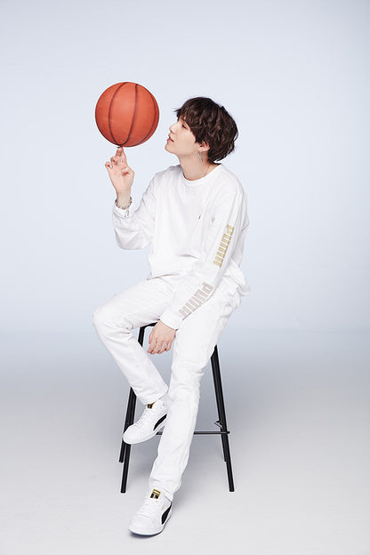 [LIMITED EDITION: PUMA X BTS] BTS Basket Patent Sneakers