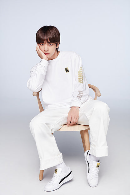 [LIMITED EDITION: PUMA X BTS] BTS Basket Patent Sneakers