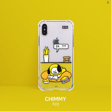 [LINE X BT21] Roomies Clear Slim Bumper Case