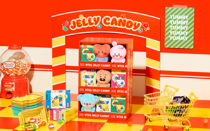 [ LINE X BT21 ] Jelly Candy Mini Doll