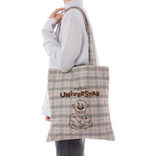 [BT21 JAPAN] BT21 Glen Check Tote Bag & Pouch SET