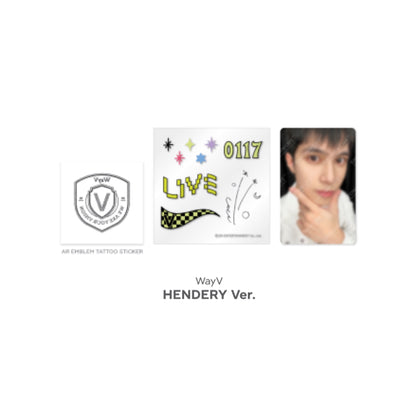 Beyond LIVE SMTOWN LIVE 2022 : AR TATTOO Sticker + Photo Card Set