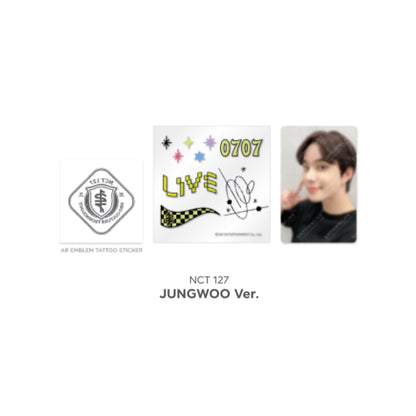 Beyond LIVE SMTOWN LIVE 2022 : AR TATTOO Sticker + Photo Card Set