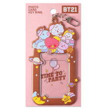 BT21 Photocard Case Keyring Party Version