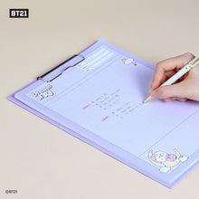 [LINE X BT21] Dream of Baby Clipboard + Notepad A4