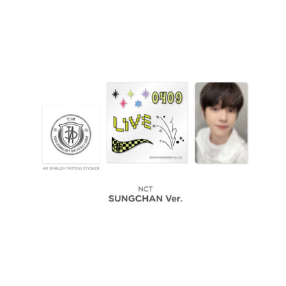 Beyond LIVE SMTOWN LIVE 2022 : AR TATTOO Sticker + Photo Card Set