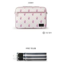 [LINE X BT21] Easy Carry Laptop Pouch Vintage (3 sizes)