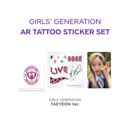 Beyond LIVE SMTOWN LIVE 2022 : AR TATTOO Sticker + Photo Card Set