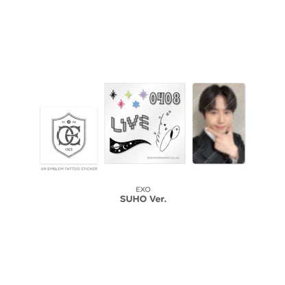 Beyond LIVE SMTOWN LIVE 2022 : AR TATTOO Sticker + Photo Card Set