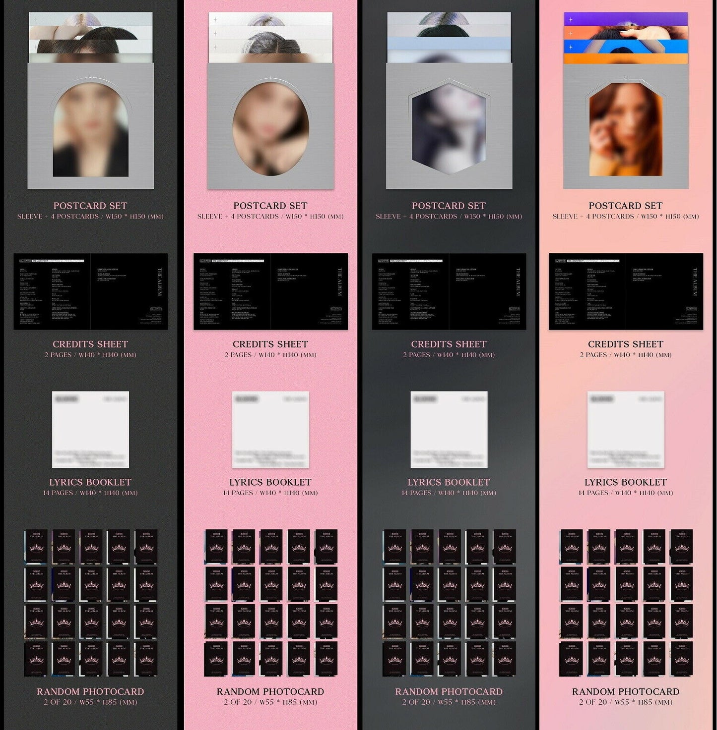 BLACKPINK - THE ALBUM (Free Shipping)