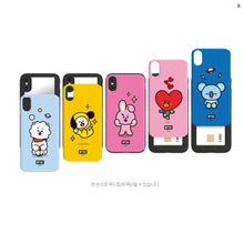 [LINE X BT21] Card + Mirror Guard Up Case For iPhone and Samsung (Free Shipping)