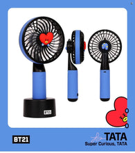 [LINE X BT21] BT21 Handy Fan (USB Charger) + Free Shipping by DHL or FeDex