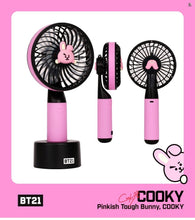[LINE X BT21] BT21 Handy Fan (USB Charger) + Free Shipping by DHL or FeDex