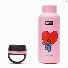 [LINE X BT21] Handle Vacuum Bottle 16fl.oz 473ml (Free Shipping)